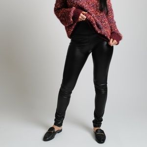 Faux Leather Leggings